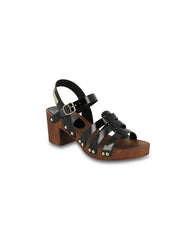 Polly High Heels - Black Vernis