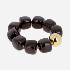 Bracelet Jonc Acier - (SBR23532-01BLK-S)