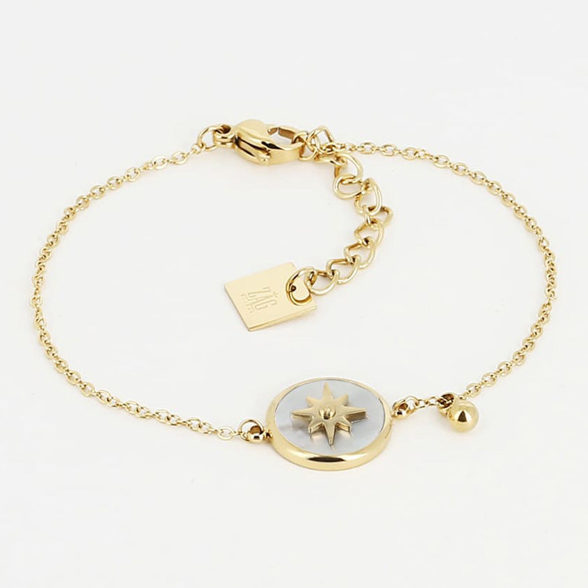Bracelet Jonc Acier - (SBS7377-01WHT)