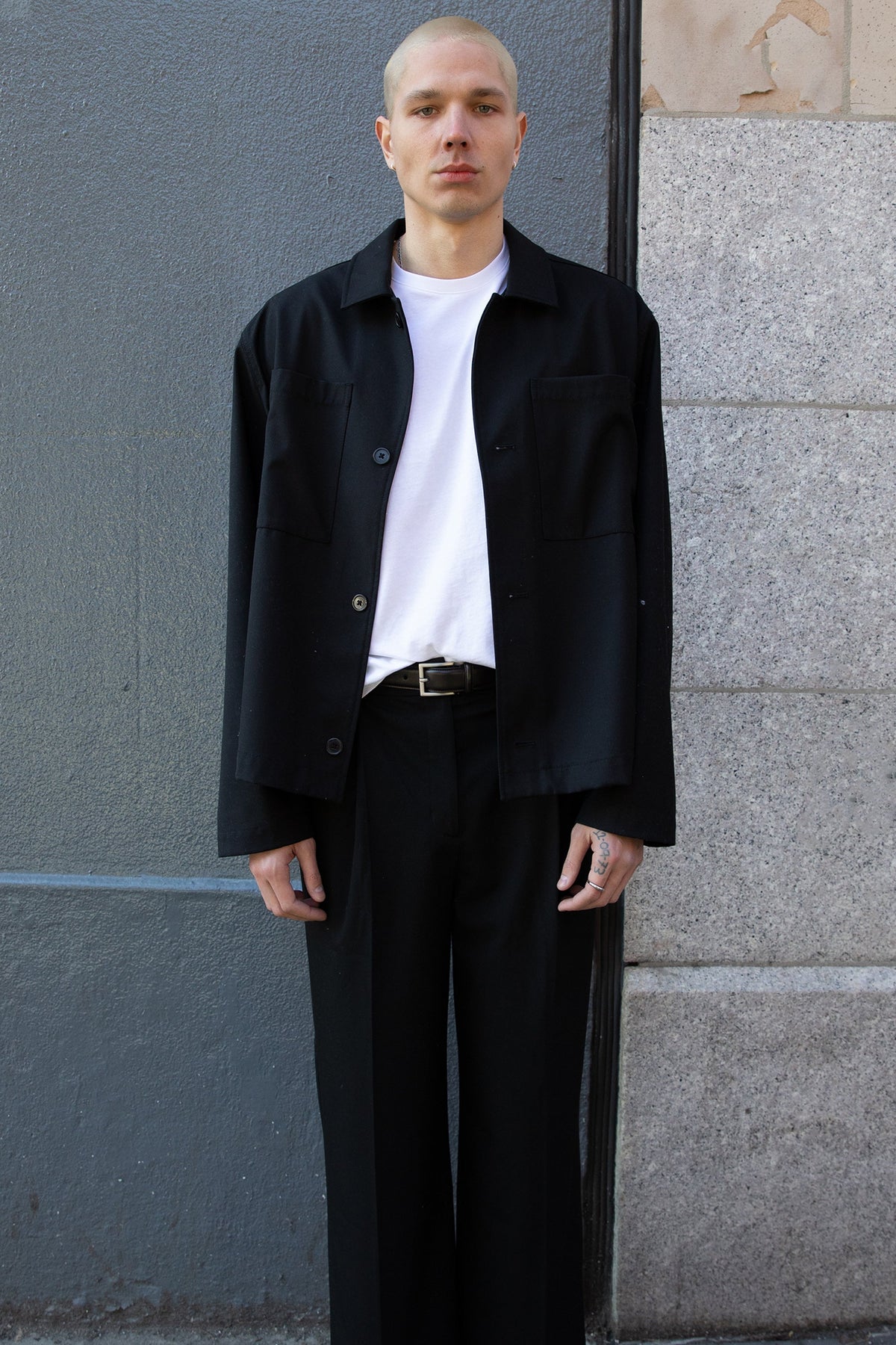 BUTTON UP SHACKET