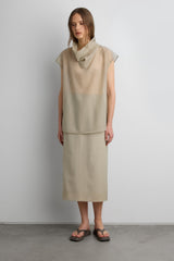 H-LINE MIDI SKIRT