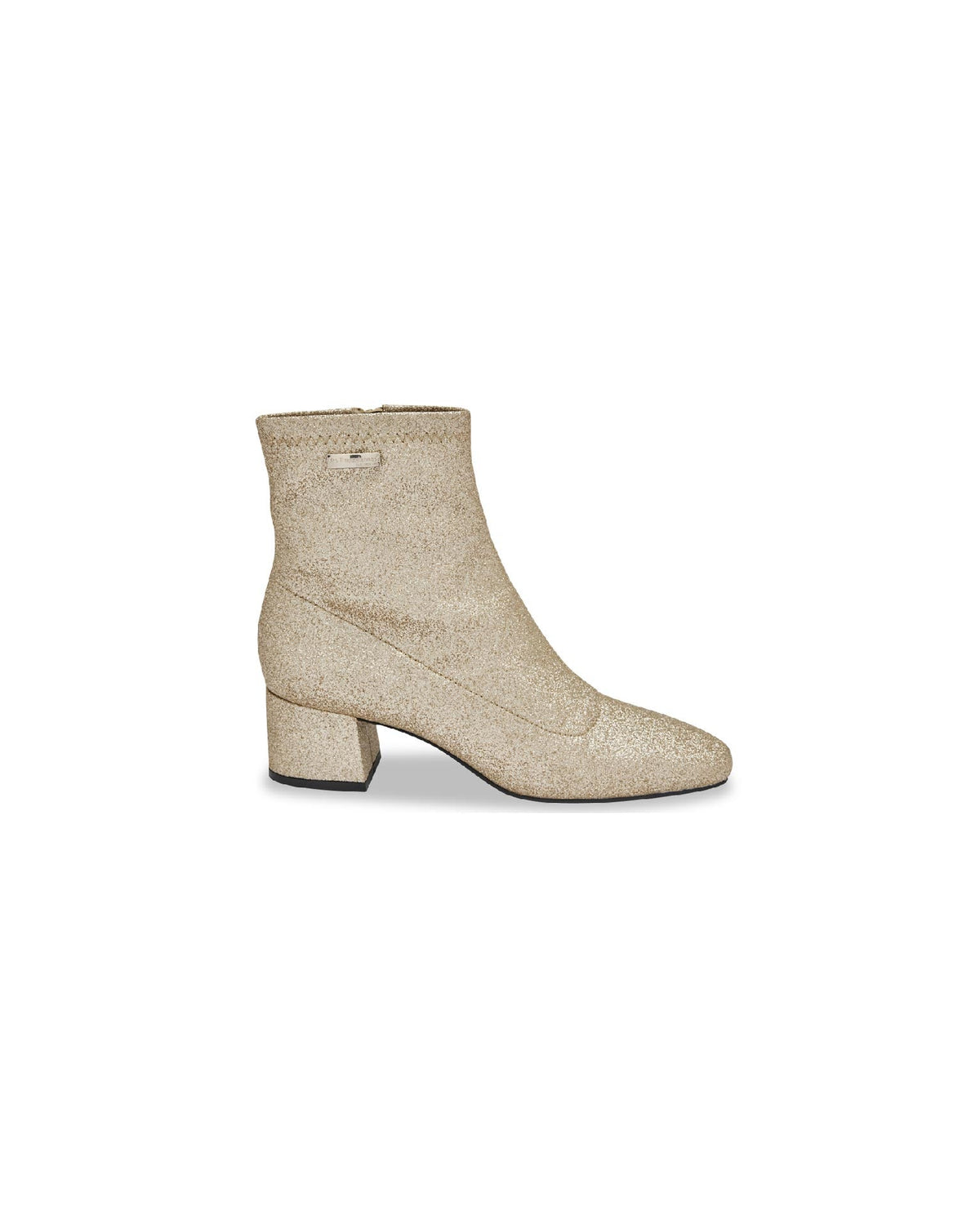 Danita Heeled Ankle Boots - Gold
