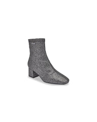 Danita Heeled Ankle Boots - Sparkly Black