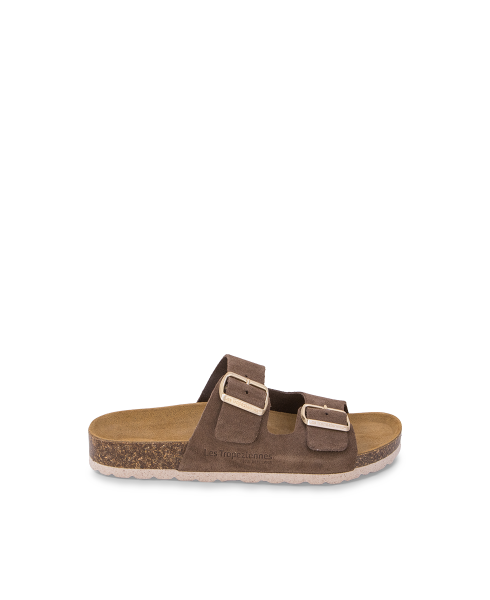 Zatix Mules - Suede Taupe