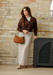 Clarise Premium Knit Maxi Skirt - FINAL SALE