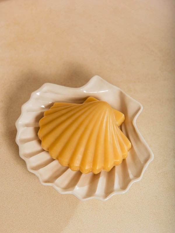 Calypso Shell Soap Set - White