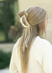 Crescent Hair Claw Clip