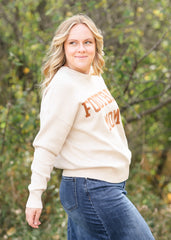 Football Mom Soft Knit Sweater - FINAL SALE