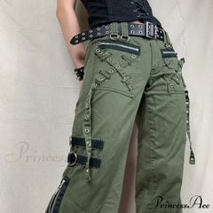 Gothic Punk Baggy Vintage Trousers