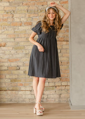 Honor Empire Waist Midi Dress - FINAL SALE