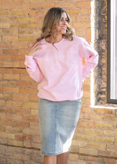 Love Like Jesus Embroidered Sweatshirt - FINAL SALE