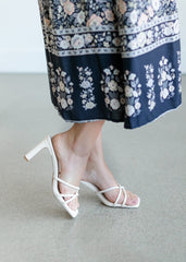 Square Toe Block Heel Sandal - FINAL SALE