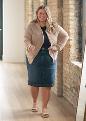 Tate Crochet Open Knit Cardigan