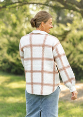 Tyler Plaid Sweater Jacket - FINAL SALE